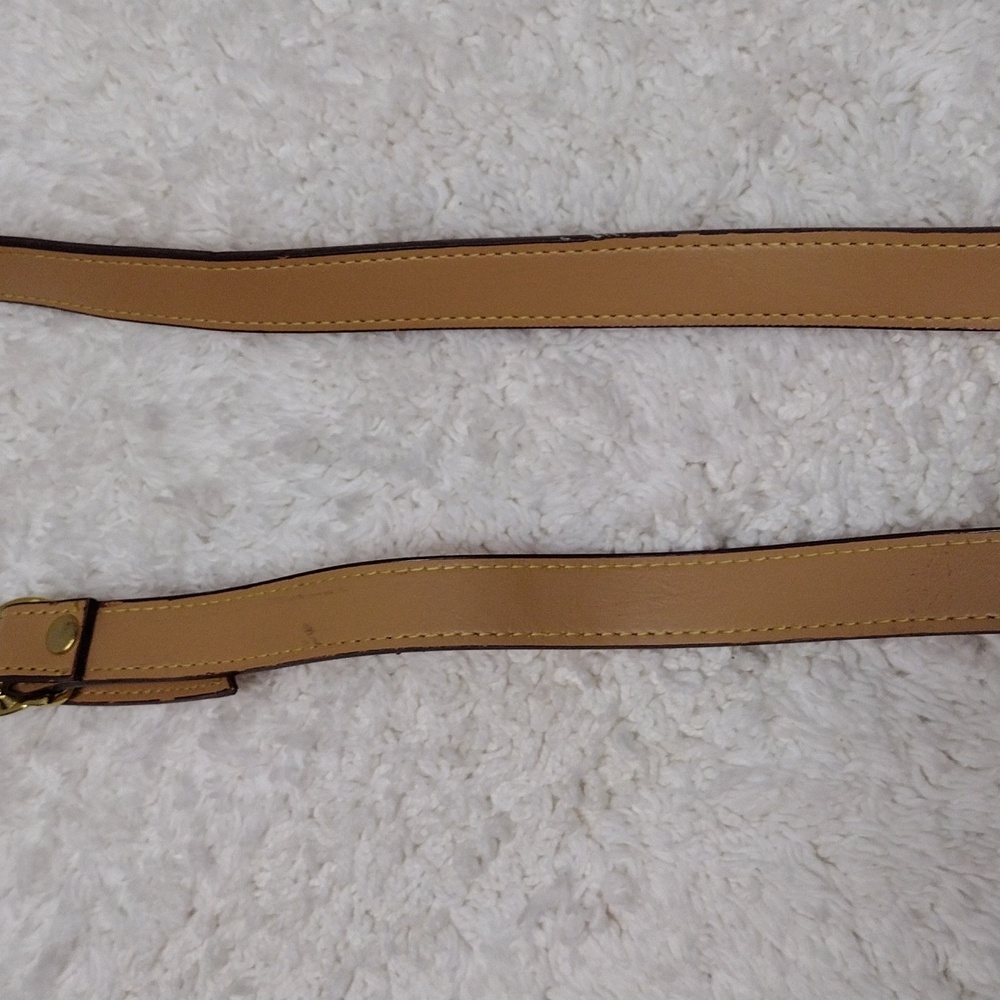 Purse Strap Beige 4 Eyelet Adjustable 47"-52" Long x 3/4" Wide #135-11 - Picture 6 of 16